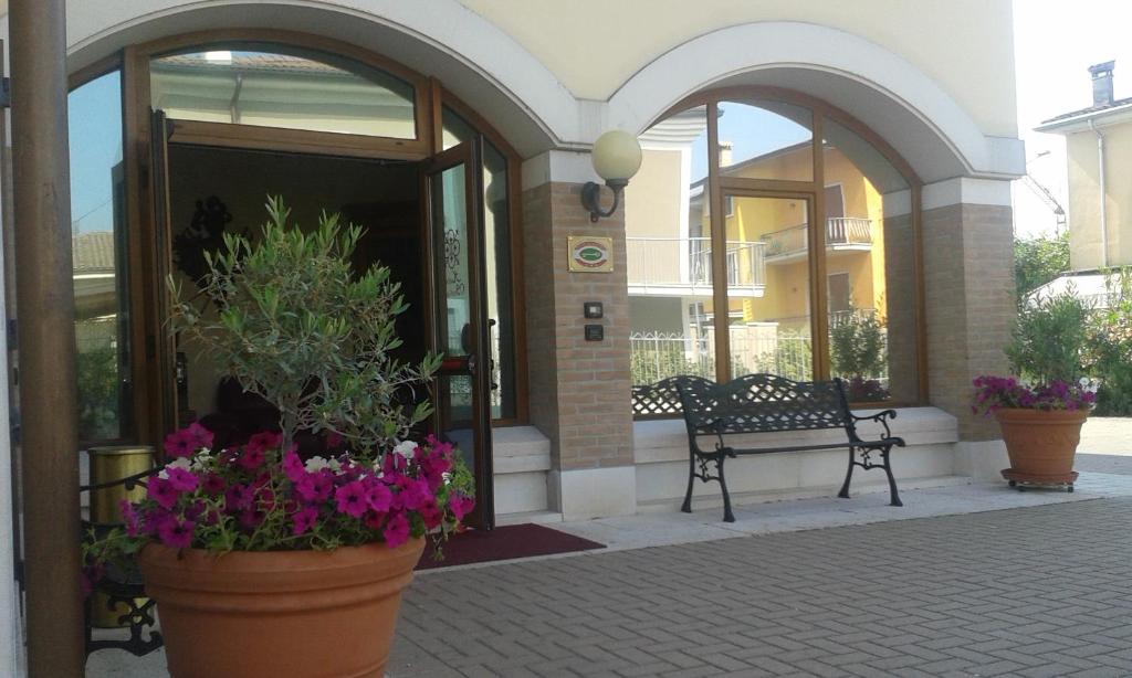 Exteriér nebo vchod ubytování Hotel Scaligero