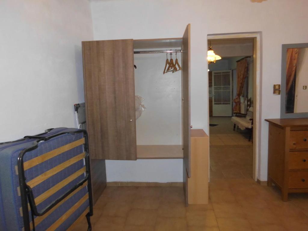 Postel nebo postele na pokoji v ubytování Giorgio- Δυάρι Διαμέρισμα με μπαλκόνι στην Κριτσά