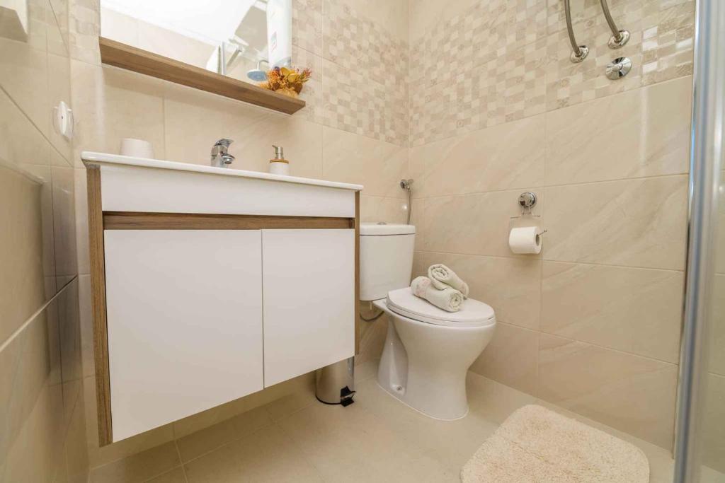 Koupelna v ubytování Apartments in Veli Losinj 26474