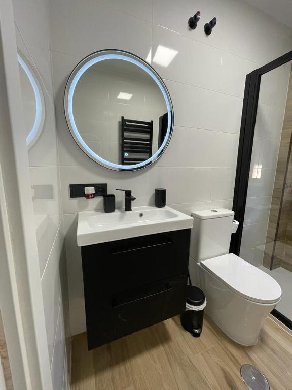 Kúpeľňa v ubytovaní Casa unifamiliar