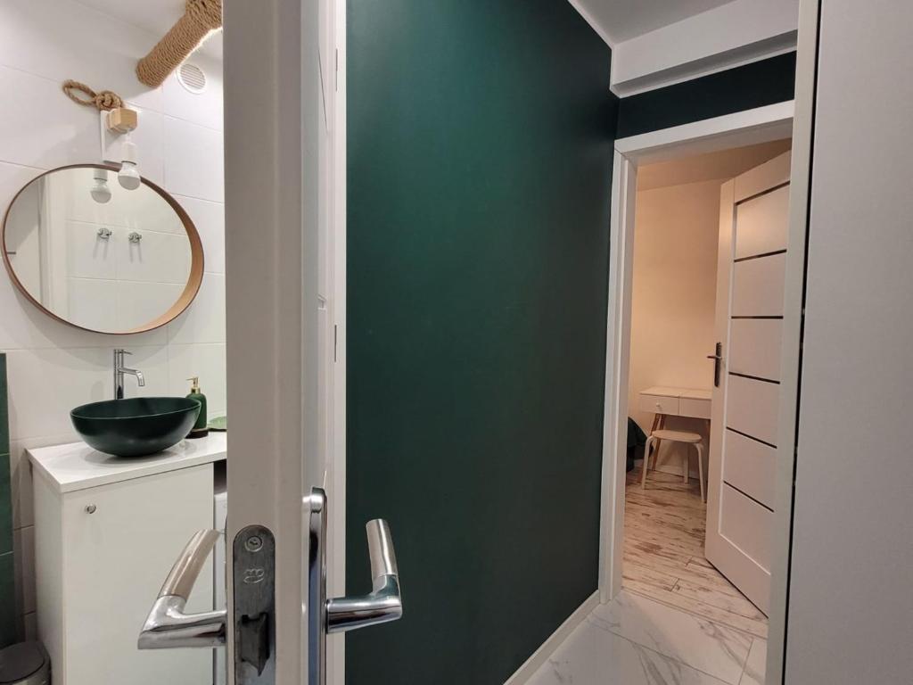 Kúpeľňa v ubytovaní Apartament Zielona Przystań Gdańsk