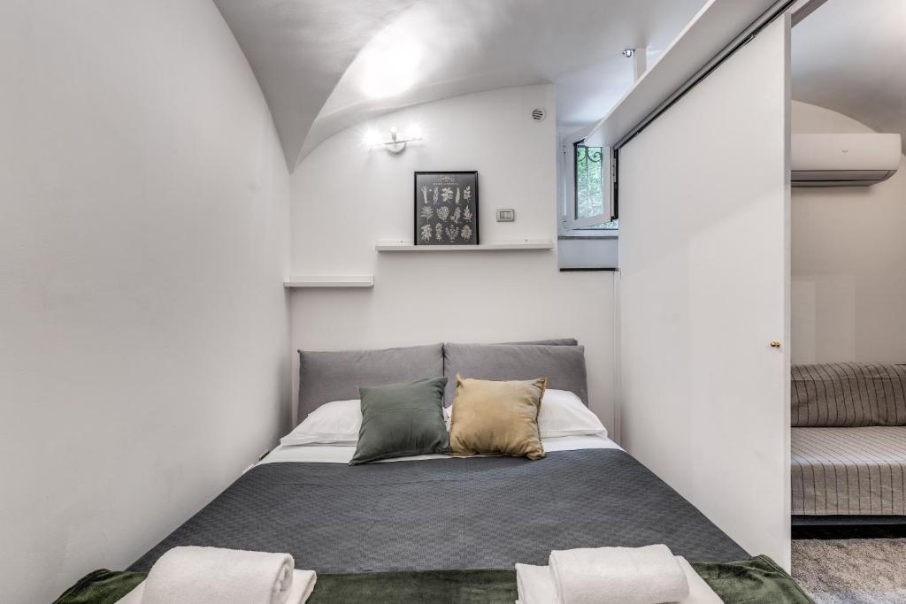 Krevet ili kreveti u jedinici u objektu Residenza Caprera
