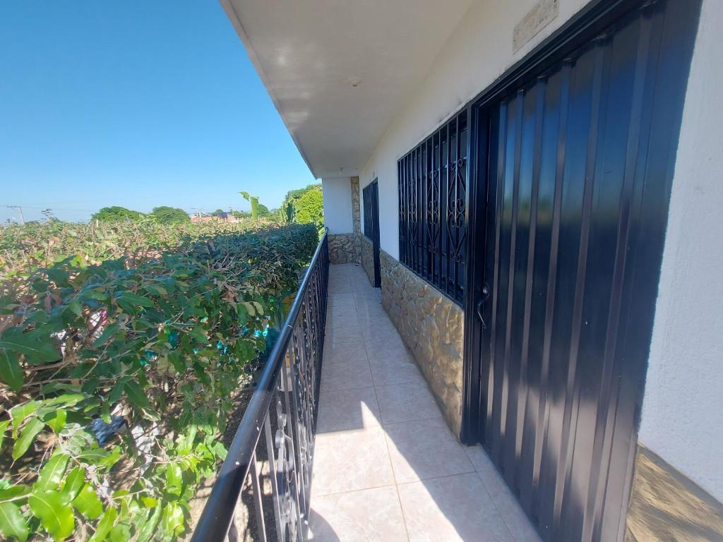 Balkón nebo terasa v ubytování Hotel Campestre Diamante Real