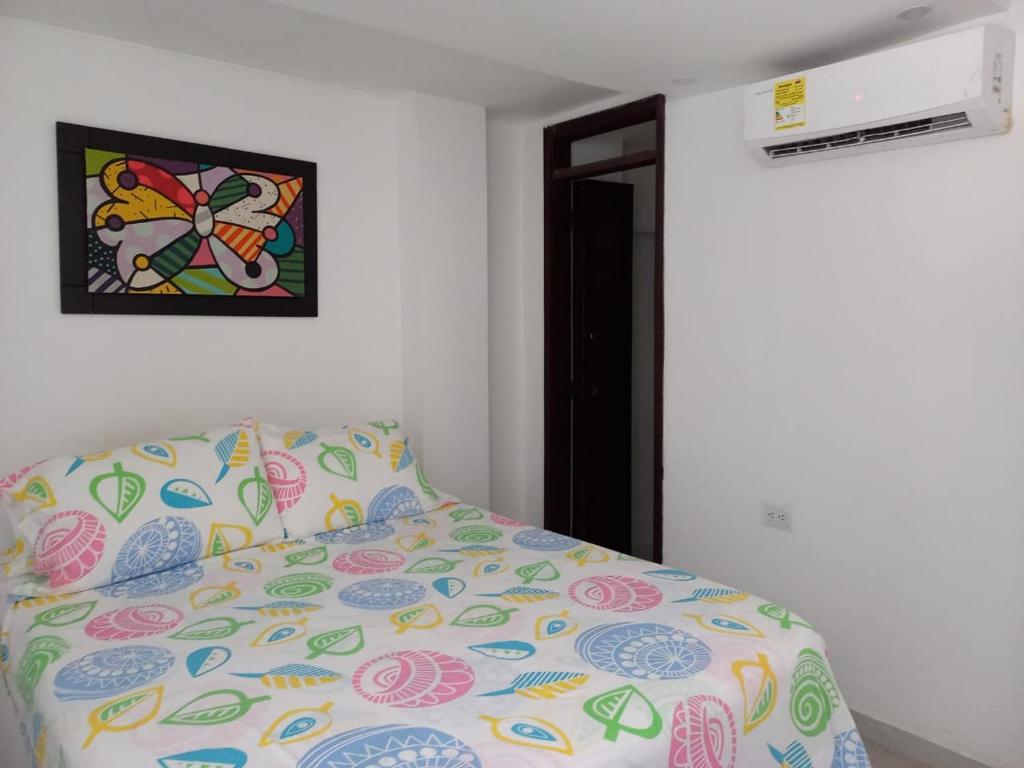 Llit o llits en una habitació de Edificio Don Ramon