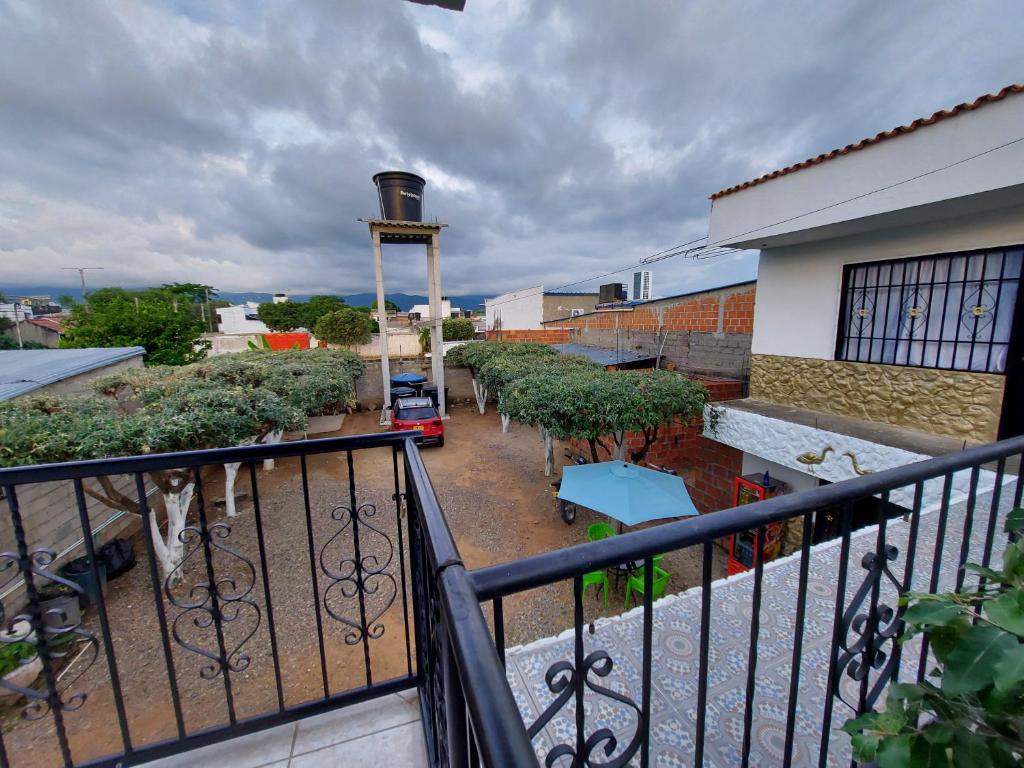 Balkón nebo terasa v ubytování Hotel Campestre Diamante Real