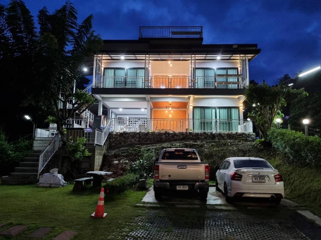 Το κτήριο όπου στεγάζεται  η παραθεριστική κατοικία