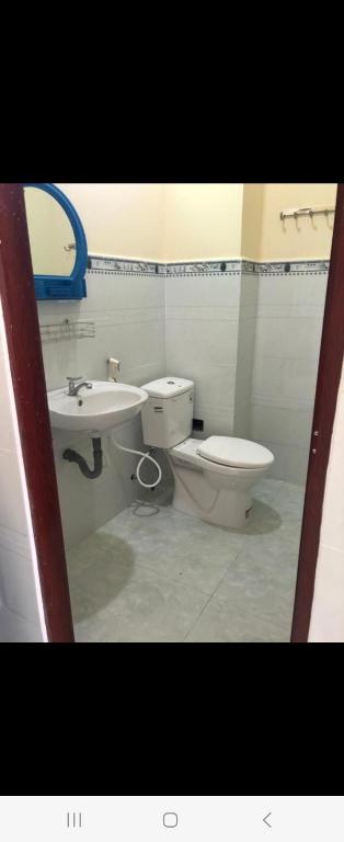 Koupelna v ubytování San Vuon Guesthouse