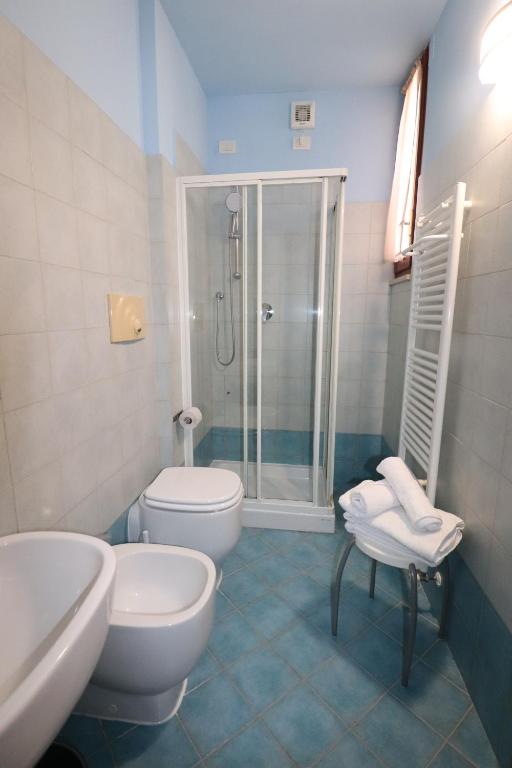 Koupelna v ubytování Hotel Rio Umbertide