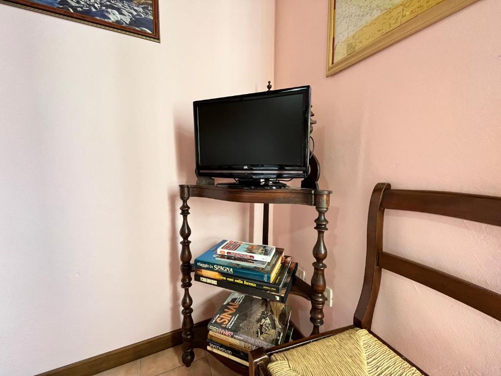 TV a/nebo společenská místnost v ubytování Ca' De Franceschi
