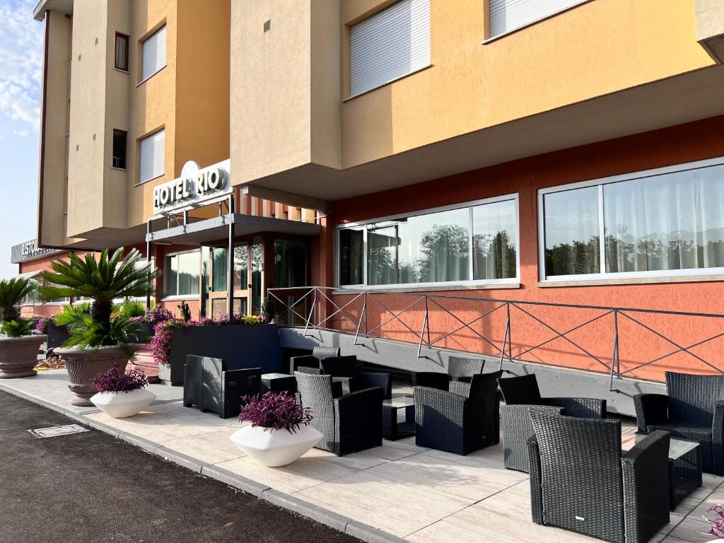 Budova, kde se hotel nachází