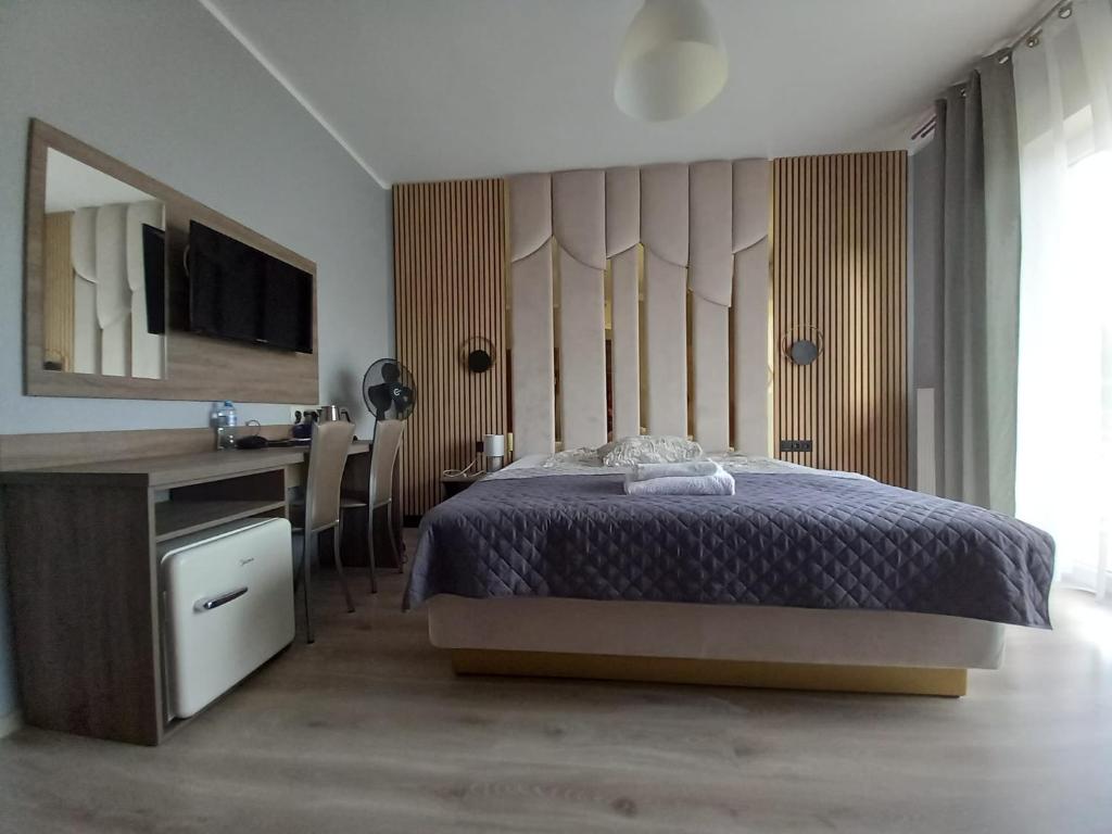 Postel nebo postele na pokoji v ubytování Villa Lima