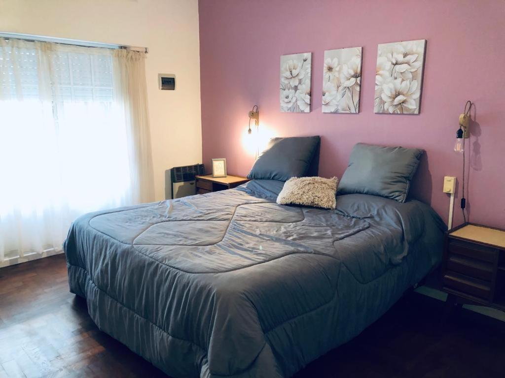 מיטה או מיטות בחדר ב-Mazza