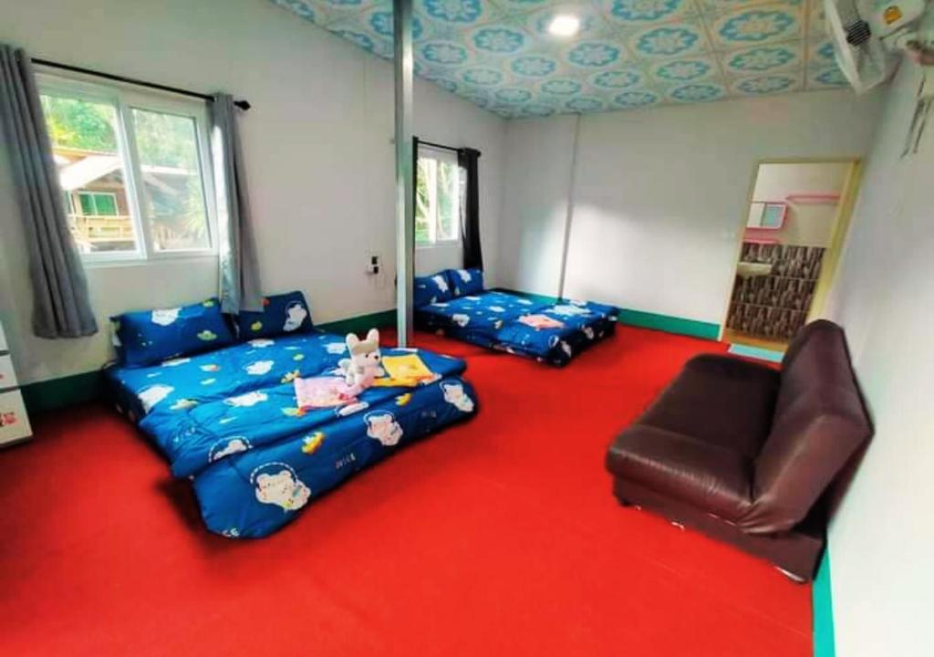 Posezení v ubytování Pamaew Homestay ป้าแมว โฮมสเตย์