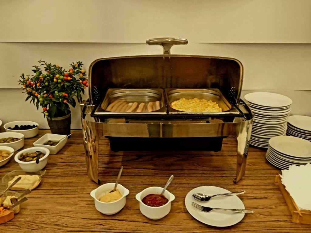 Jedlo v ubytovaní bed & breakfast alebo blízkom okolí