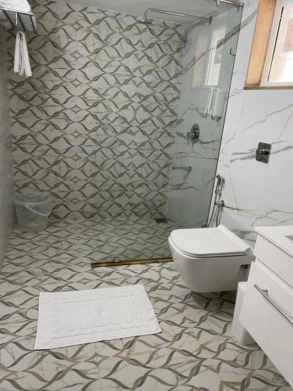 Koupelna v ubytování Joets Guesthouse