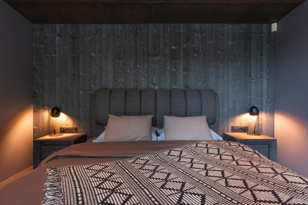 Postel nebo postele na pokoji v ubytování Dream Corner Nordic
