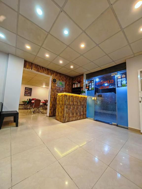 TV a/nebo společenská místnost v ubytování Cleopetra Hotel