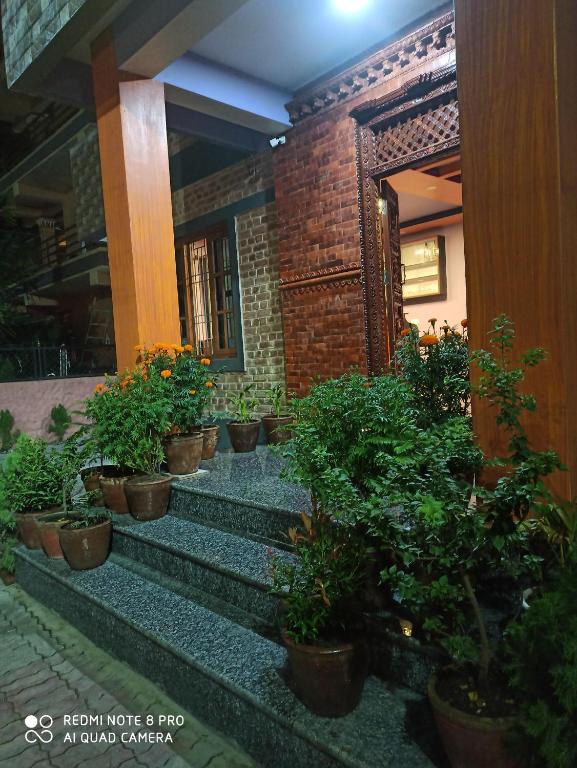 Zahrada ubytování Hotel Namo Buddha