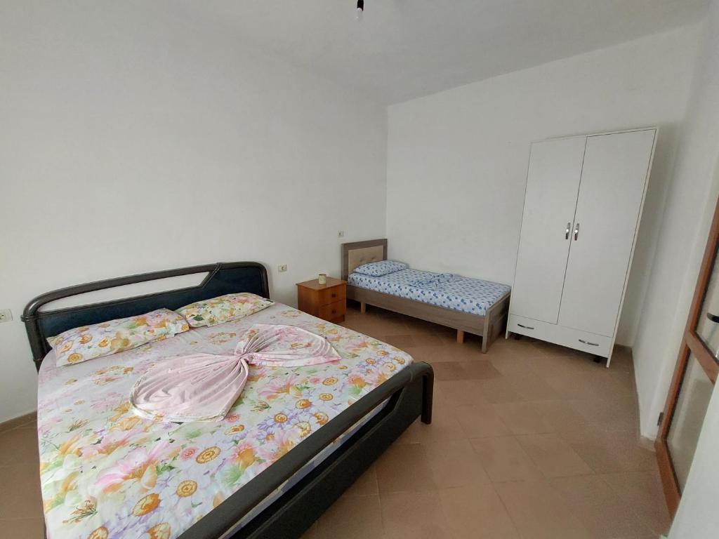 Postel nebo postele na pokoji v ubytování Jungle House