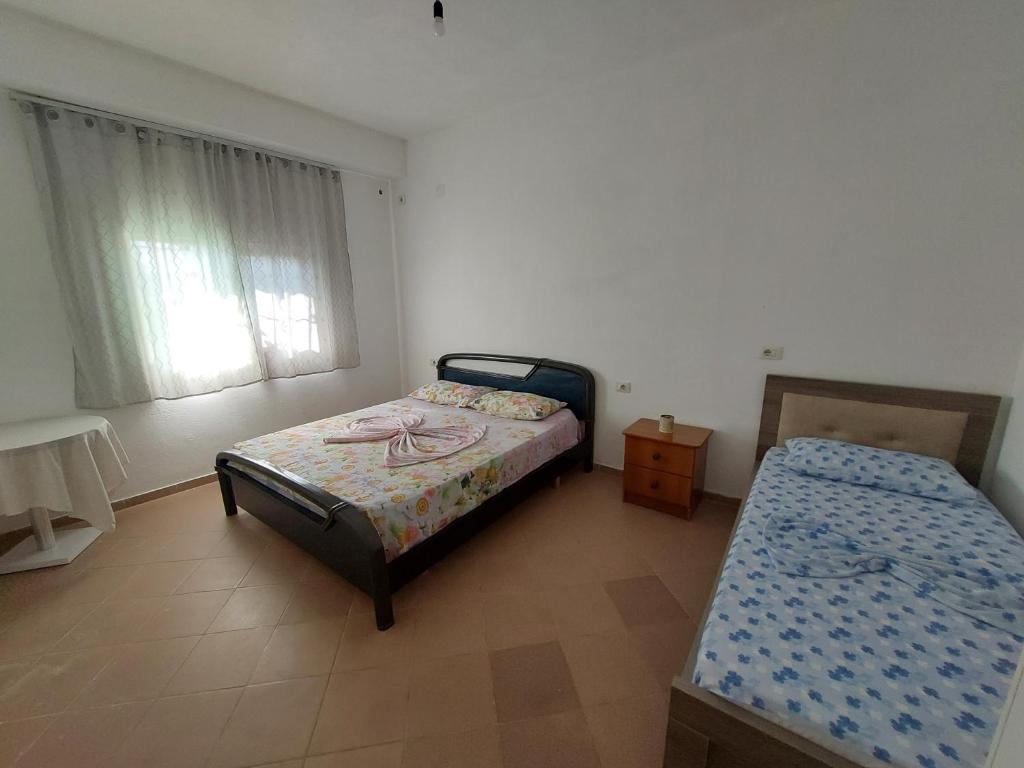 Postel nebo postele na pokoji v ubytování Jungle House