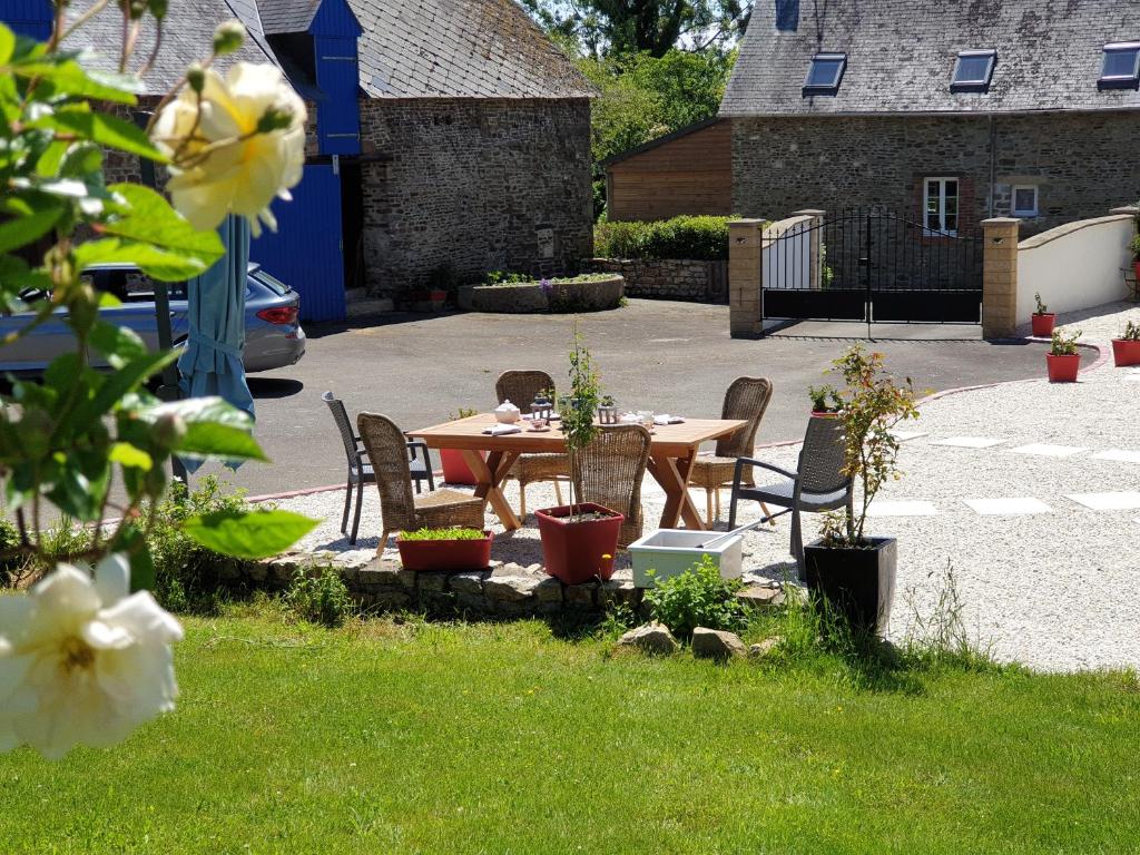 Zahrada ubytování Maison St. James