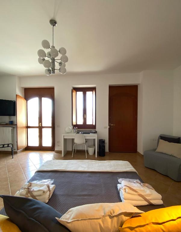 Letto o letti in una camera di Nonna Felicia B&B