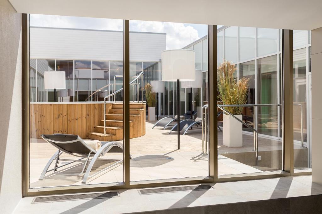 Uma varanda ou terraço em Estonia Resort Hotel & Spa