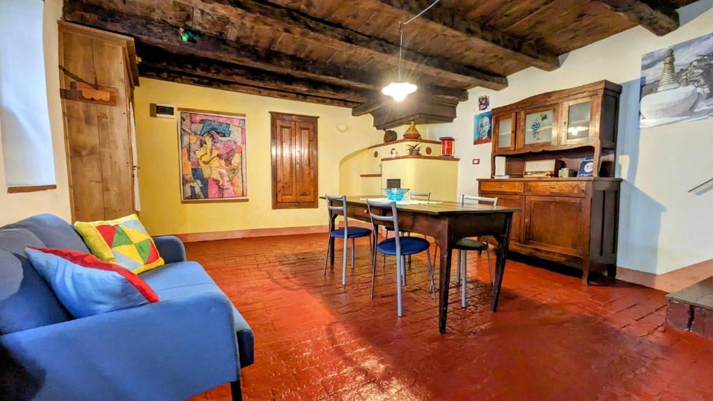 Posezení v ubytování B&B Piccolo Tibet