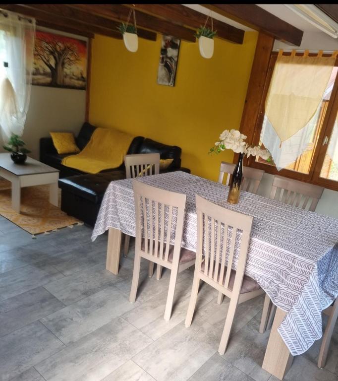 Posezení v ubytování Maison de vacances