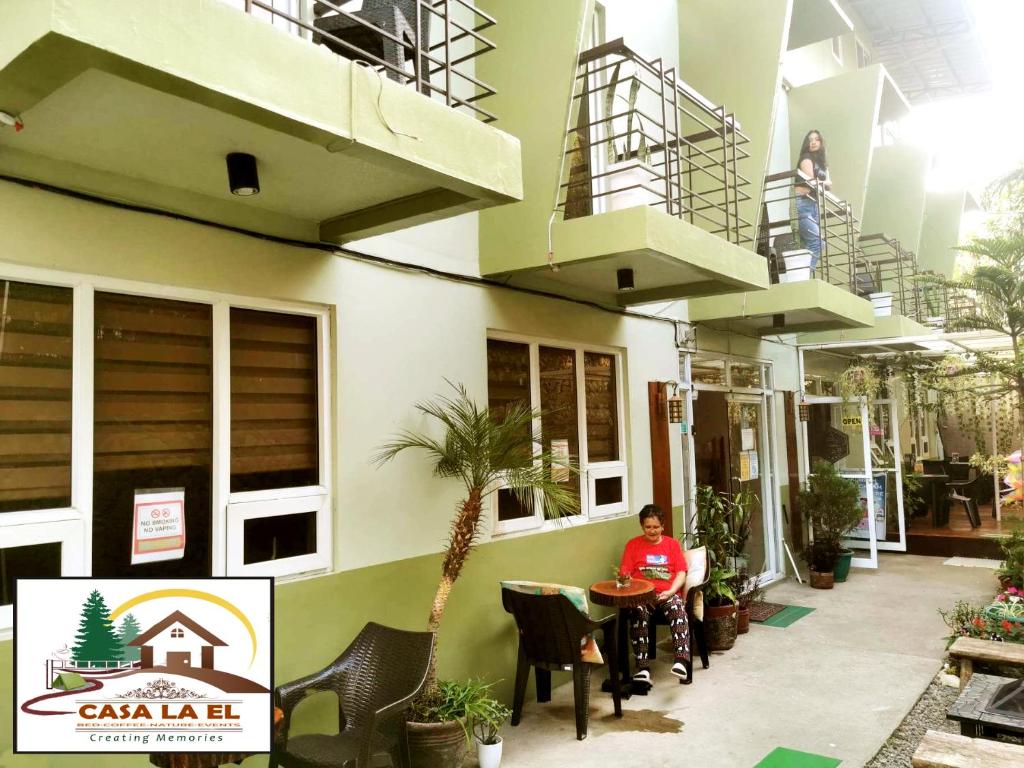 Balkón nebo terasa v ubytování CASA LA EL BAGUIO