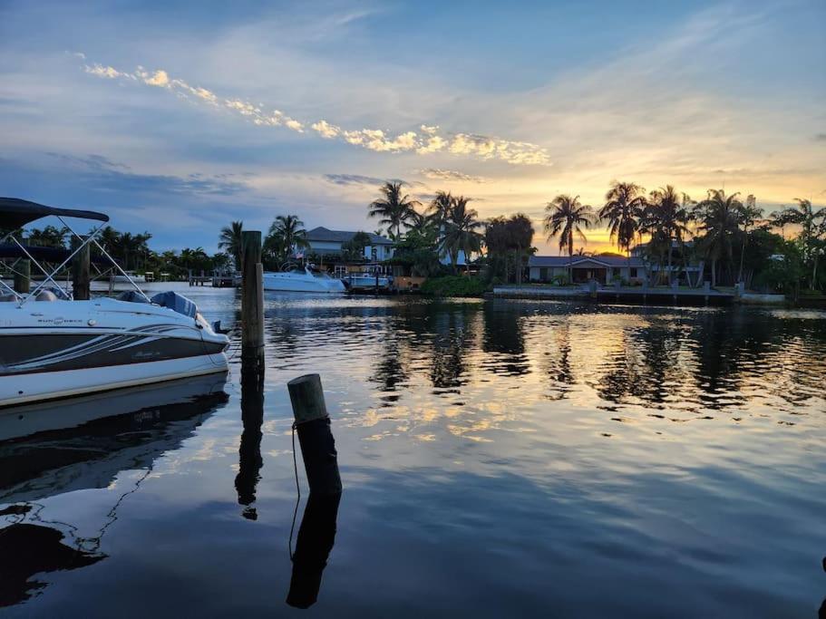 One or Two Bedroom Waterfront with Pool, Patio, Full Kitchen, and Boat