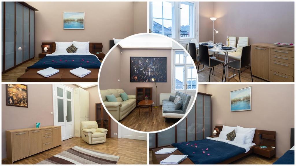 Kiraly Central Apartment with FREE parking and AC 1068 Budapest, 102 Király utca 5th floor 2A kép - 1