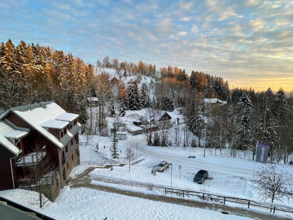 Rodinný apartmán Bratrouchov v zimě