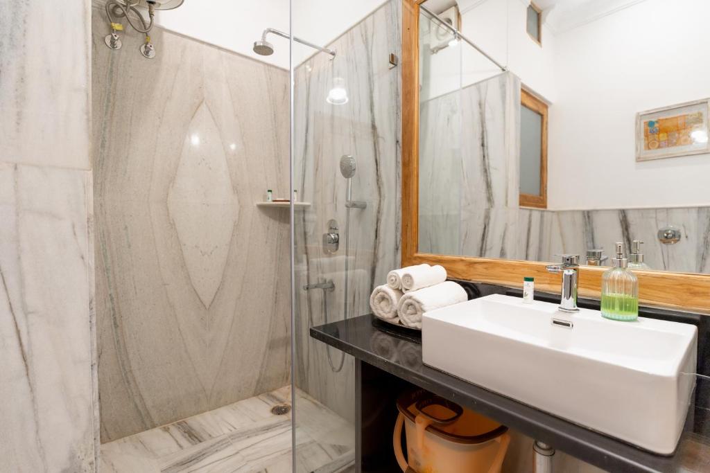 Koupelna v ubytování Hotel Jasmin Home