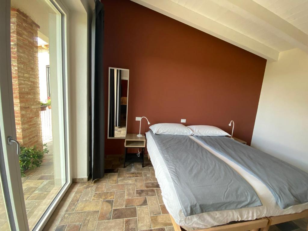Postel nebo postele na pokoji v ubytování Fuoridicampo