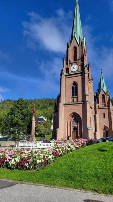 Zahrada ubytování Midt i Drammen - supersentralt og gratis parkering