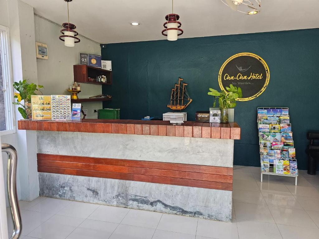 Certifikát, hodnocení, plakát nebo jiný dokument vystavený v ubytování Cha-Cha Hotel