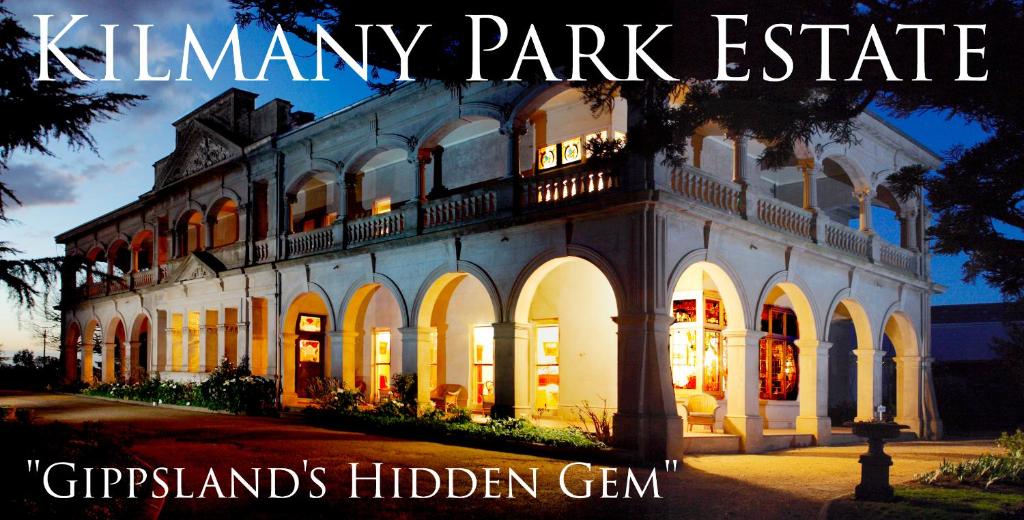 an image of a building with the words kimany park estate at Kilmany Park Estate in Sale