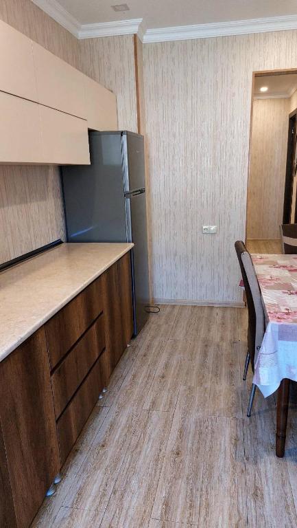 Kuchyň nebo kuchyňský kout v ubytování Guest House Borjomi