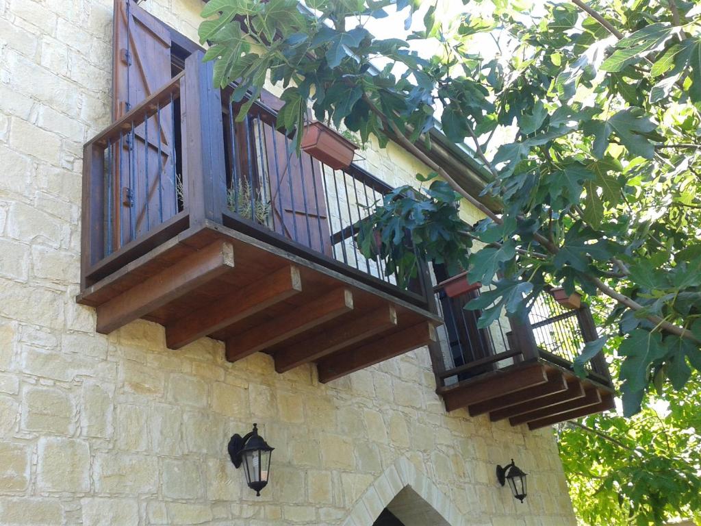 Balkón nebo terasa v ubytování Magdalous House
