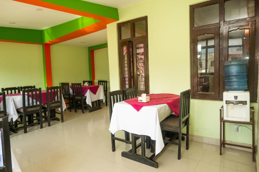 Restaurace v ubytování Kathmandu Peace Hotel