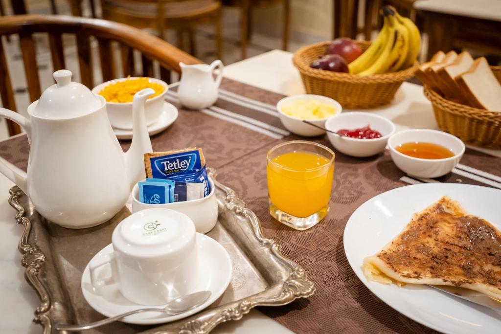 Možnosti snídaně pro hosty v ubytování Hotel Jasmin Home