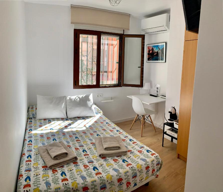 Posedenie v ubytovaní Habitación González