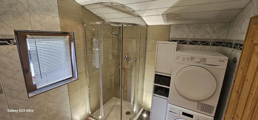 Koupelna v ubytování Ferienwohnung Schranz