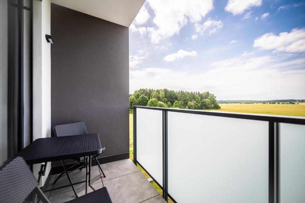 Balkon lub taras w obiekcie RELAX PARK Třeboň II
