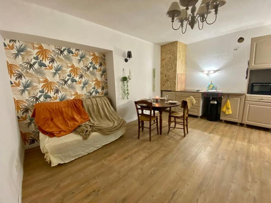 Dapur atau dapur kecil di Nuit au calme, en pleine nature