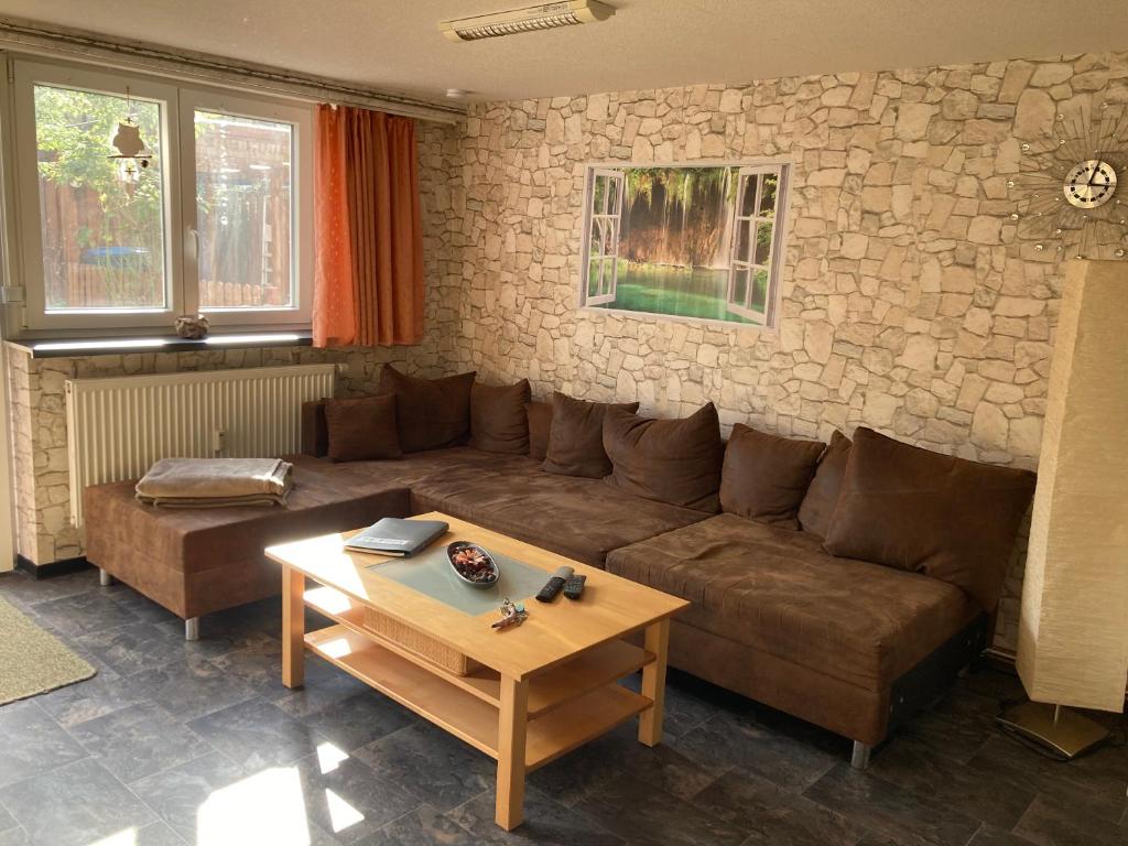 Posezení v ubytování Ferienwohnung Mira