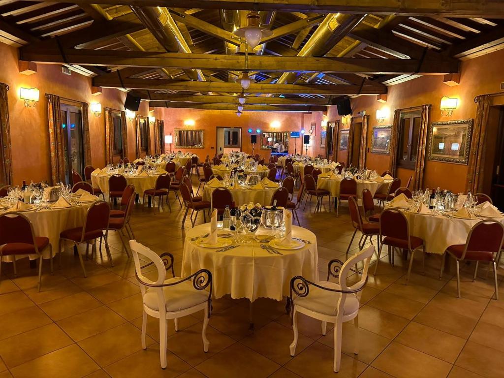 Restaurace v ubytování Hotel Lago Verde