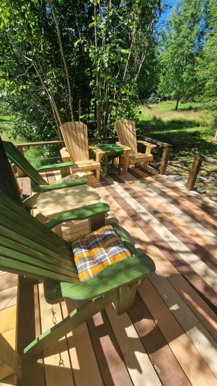 Zahrada ubytování Glamping Štôla- Symbioza