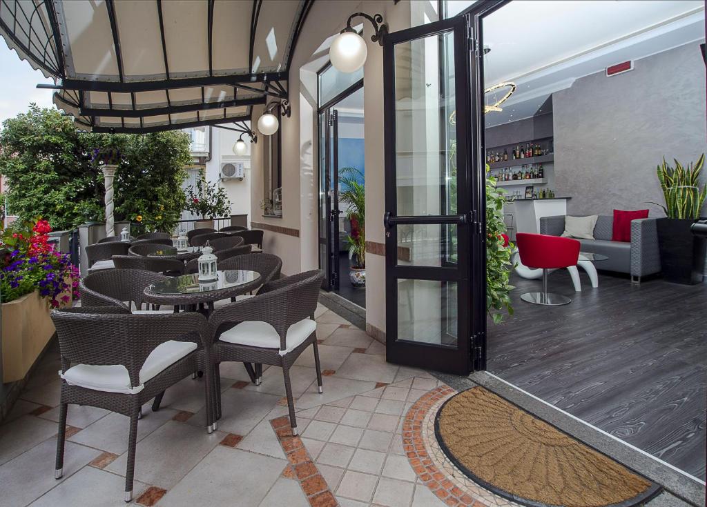 Posezení v ubytování Hotel Piccinelli